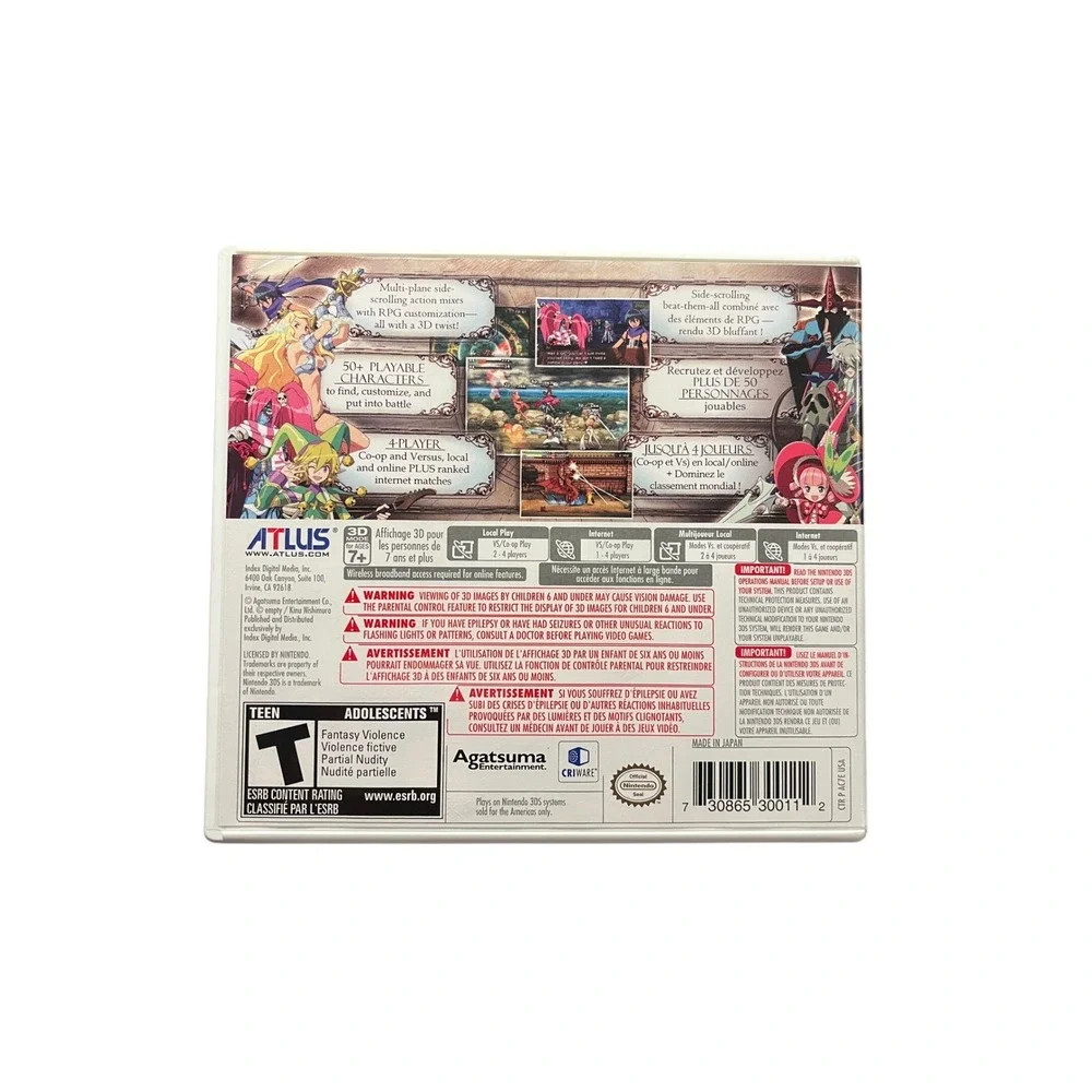 Empty Case Nintendo 3DS Code of Princess No Game